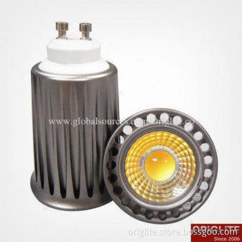 LED Spotlight, 8W, 85 to 245V AC, Lifud Power, BridgeLux Chip, COB LED, 3-year Warranty, MR16/GU10